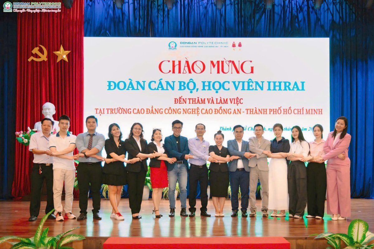 IHRAI tham quan và làm việc tại Trường Cao đẳng Công nghệ cao Đồng An: Mở ra hướng hợp tác đào tạo AI gắn với giáo dục nghề nghiệp