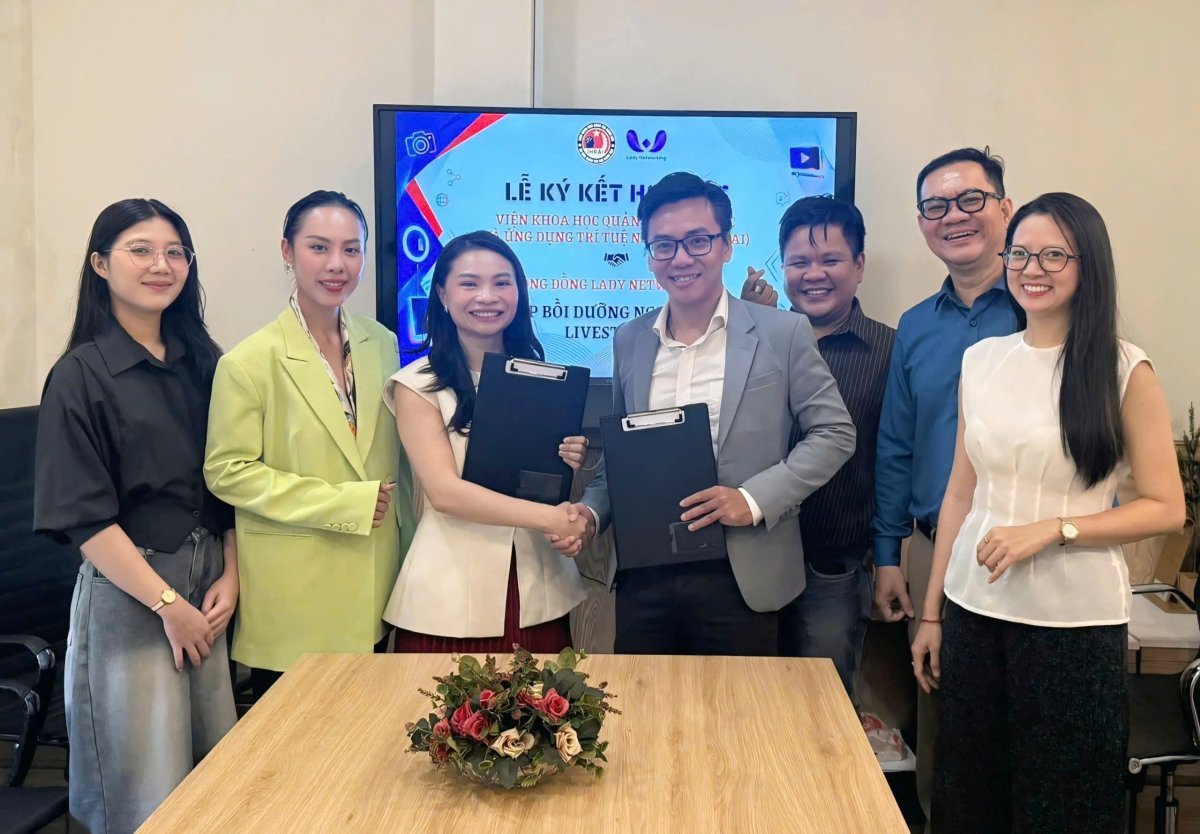 IHRAI và Cộng đồng Lady Networking ký kết hợp tác triển khai Chương trình Bồi dưỡng nghiệp vụ Livestream