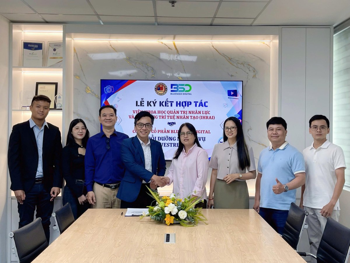 IHRAI và Công ty Cổ phần BLUESEED DIGITAL ký kết hợp tác triển khai Chương trình Bồi dưỡng nghiệp vụ Livestream