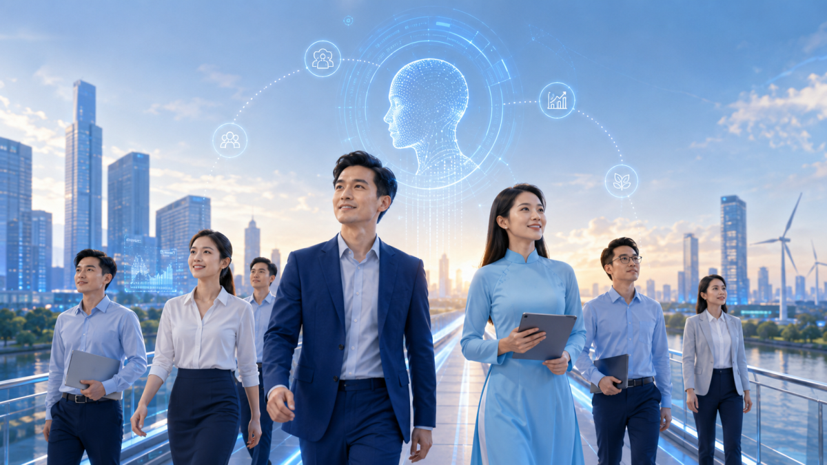 Ứng dụng trí tuệ nhân tạo trong phát triển năng lực nhân sự: Từ xu hướng công nghệ đến năng lực cốt lõi của tổ chức hiện đại