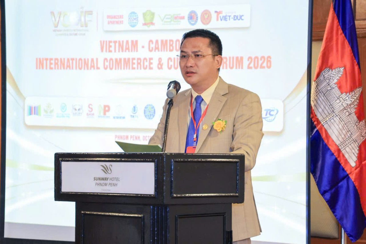 IHRAI đồng hành cùng Diễn đàn Thương mại và Văn hóa quốc tế Việt Nam - Campuchia 2026: Thúc đẩy kết nối giao thương và chuyển giao quản trị hiện đại